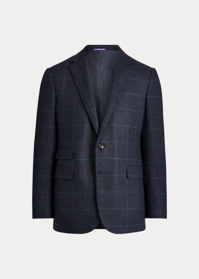 Blazer Ralph Lauren Gregory Plaid Wool Homem 83927-VHSW